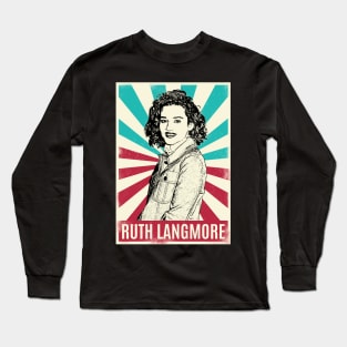 Vintage Retro Ruth Langmore Long Sleeve T-Shirt